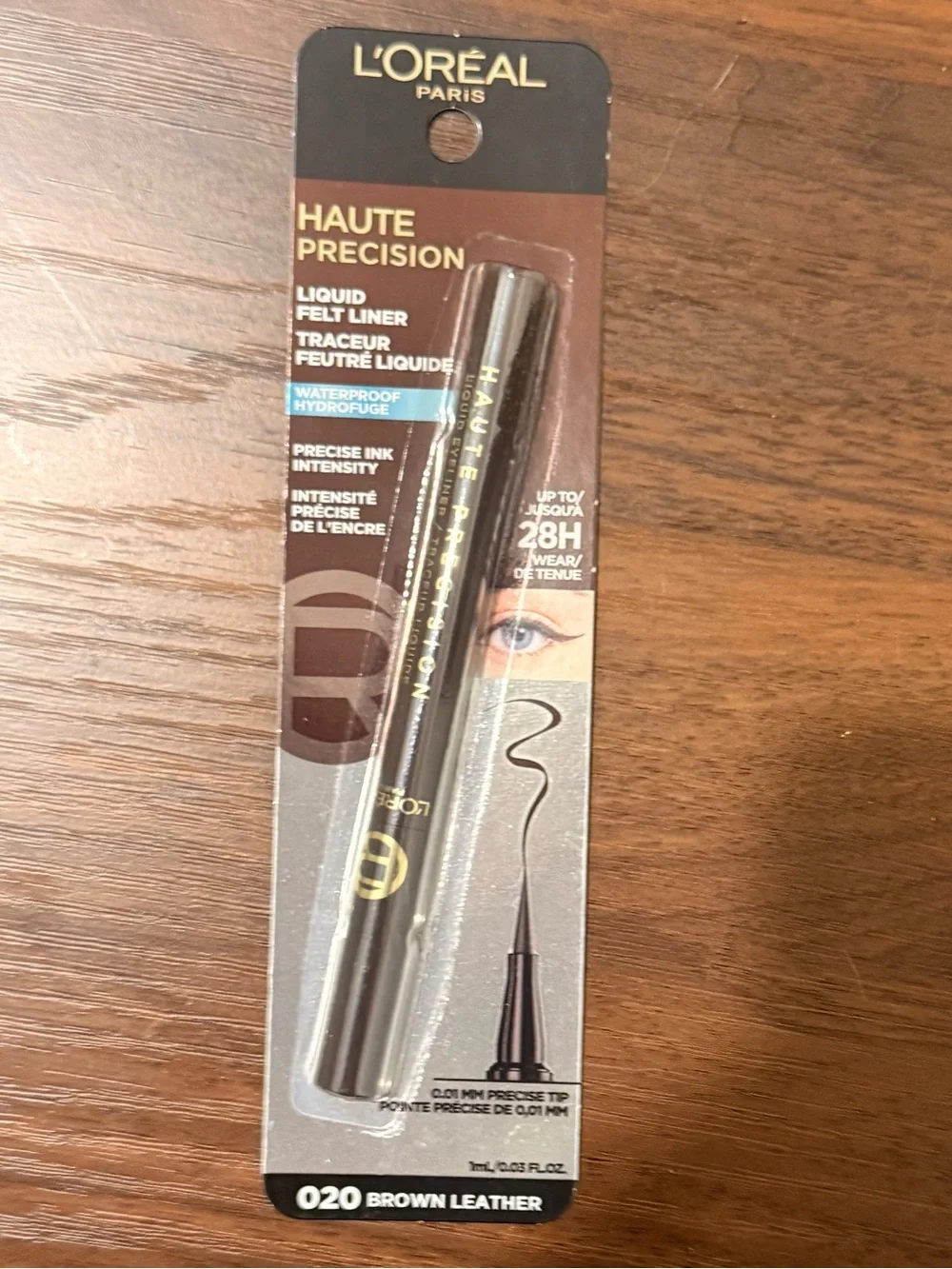 BRAND NEW & UNOPENED: L’Oreal Paris Haute Precision Waterproof Liquid Brown